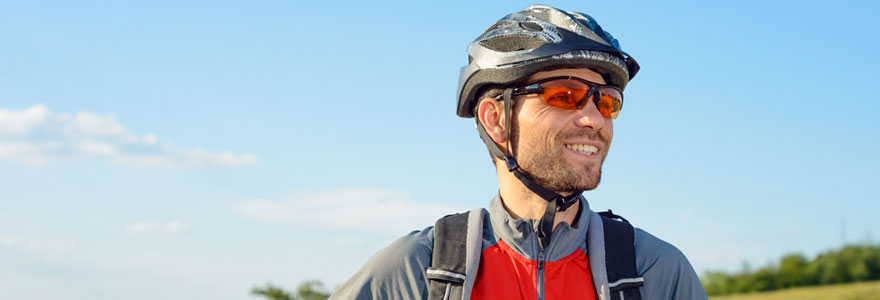 lunette de cycliste